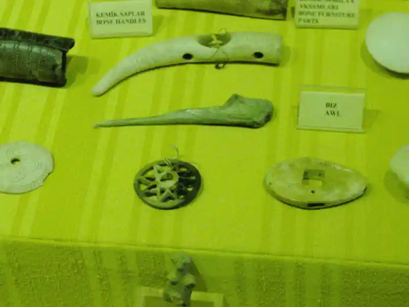 Nine-pointed star resembling the sun in Ephesus Izmir